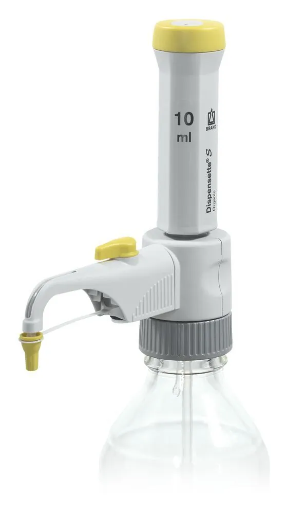 Dispensette® S Organic, Volum fix, fără valvă de recirculare, volum 10 ml — Carl Roth, cod 1K68.1