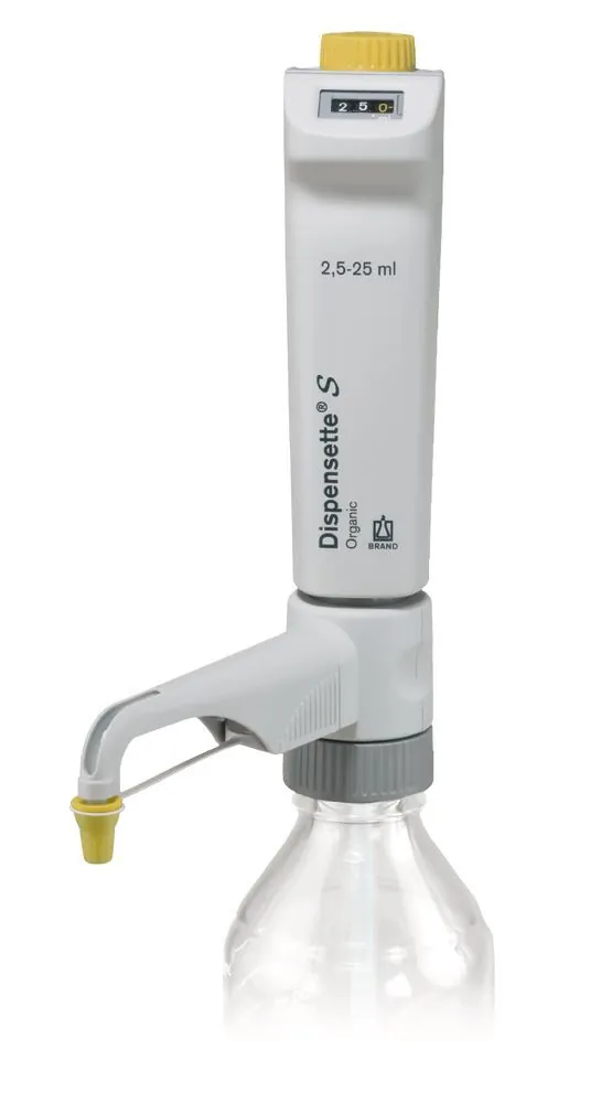 Dispensette® S Organic, digital, fără RV, volum 2.5-25 ml, 1 bucată — Carl Roth, cod 1K6P.1