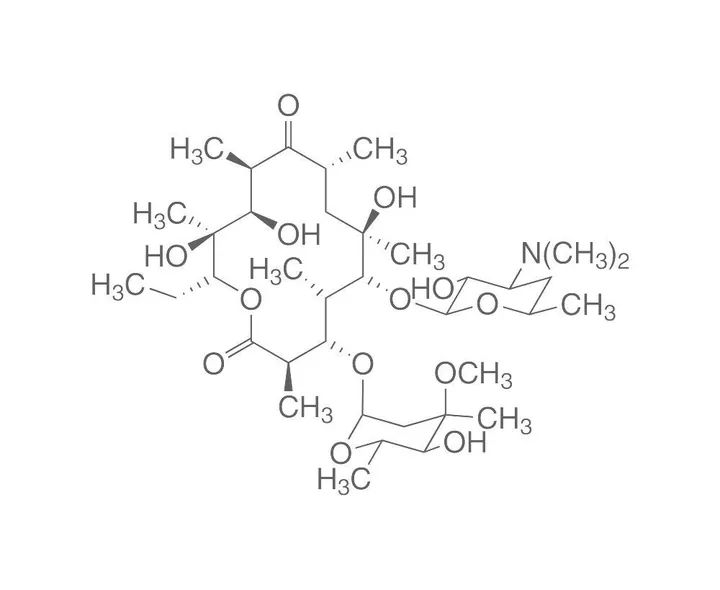 Eritromicină (A, B, C), ROTICHROM®, 100 mg, sticlă — Carl Roth, cod 1KN6.1