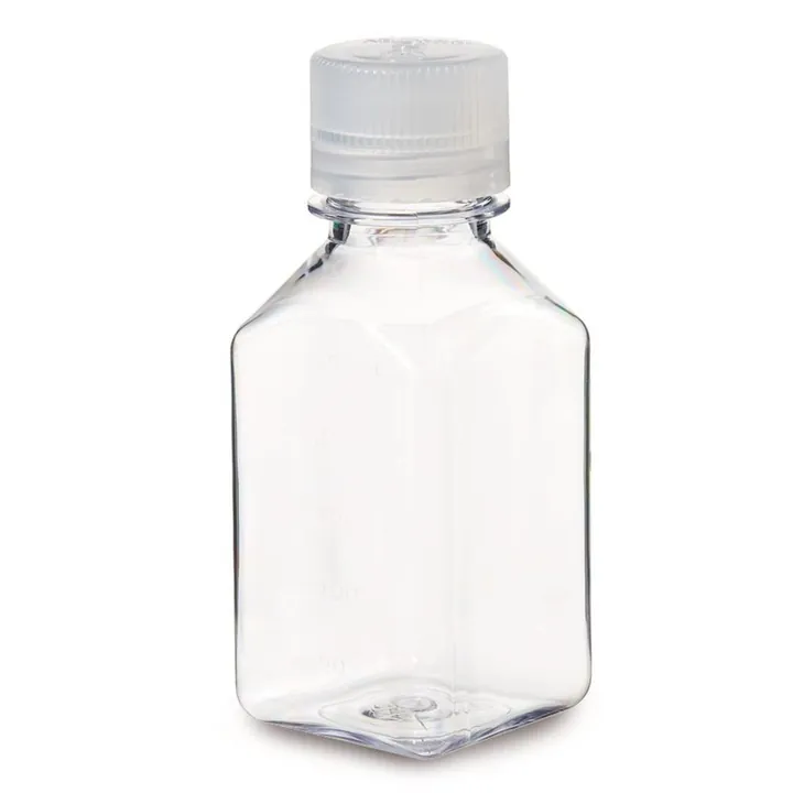 Flacon cu gât îngust, pătrat, PC, 250 ml, 6 buc. — Carl Roth, cod 1L1L.1