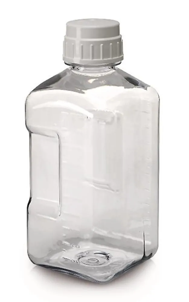 Flacon cu gât îngust, pătrat, PC, 2 l, 1 buc. — Carl Roth, cod 1L1T.1