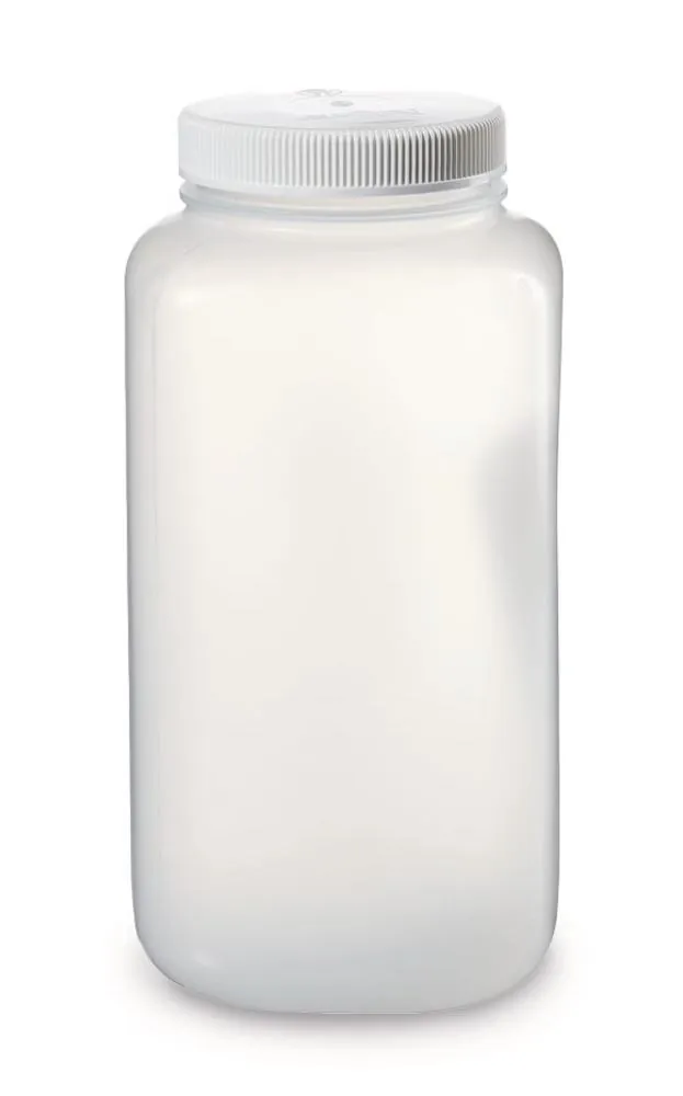 Flacon cu gât larg, pătrat, PP, 4 l, 1 buc. — Carl Roth, cod 1L2L.1