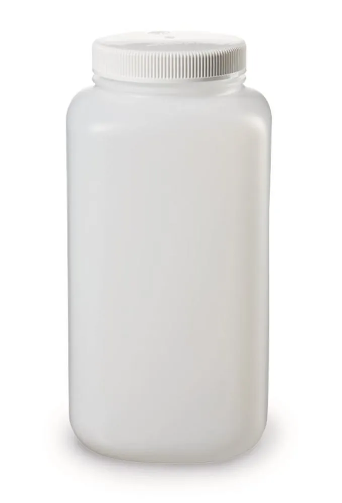 Flacon cu gât larg, pătrat, HDPE, 4 l, 1 buc. — Carl Roth, cod 1L2N.1