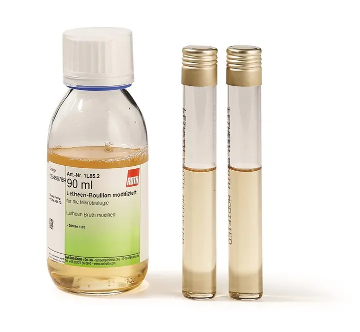 Mediu Letheen modificat, gata de utilizare, pentru microbiologie, 180 ml, sticlă — Carl Roth, cod 1L85.1