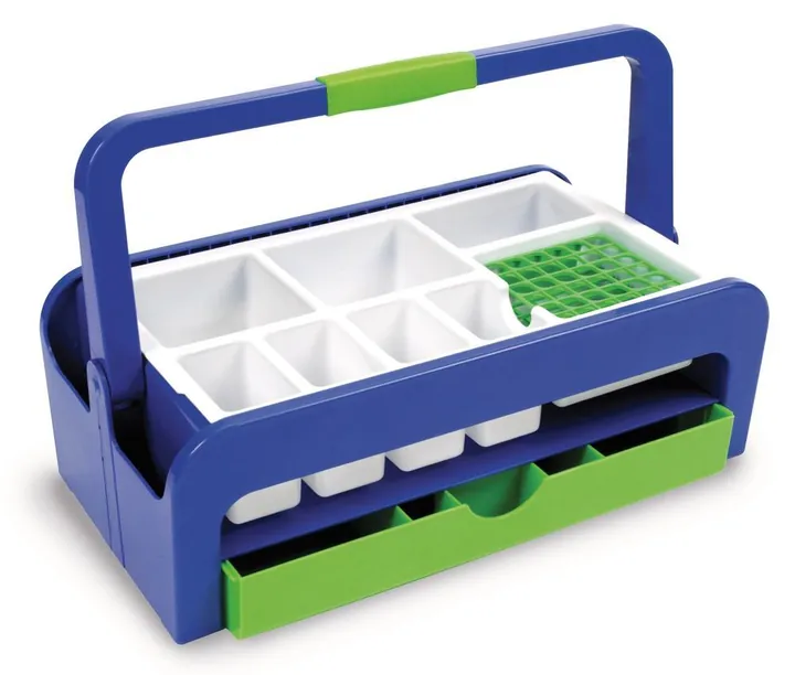 Container de transport Droplet(TM), Cu cadru pentru tuburi de 13 mm, 1 bucată — Carl Roth, cod 1L99.1