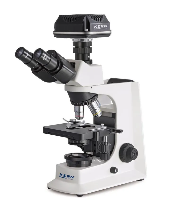 Microscop cu lumină transmisă OBL 137, trinocular, set cu cameră, 1 unitate — Carl Roth, cod 1LC7.1