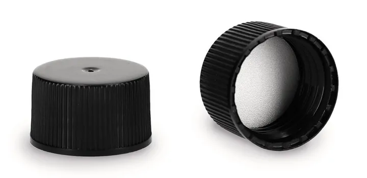 Rotilabo® capac cu filet, filet 25, negru, 6 buc. — Carl Roth, cod 1LE8.1