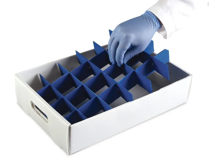 Suporturi pentru probe pentru vase Ø 56 mm, din plastic, 10 buc. — Carl Roth, cod 1LEH.1