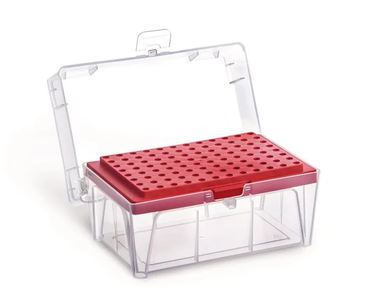 Cutie cu vârfuri de pipetă Sapphire, pentru vârfuri de pipetă de 10 µl, 10 bucăți — Carl Roth, cod 1N1N.1