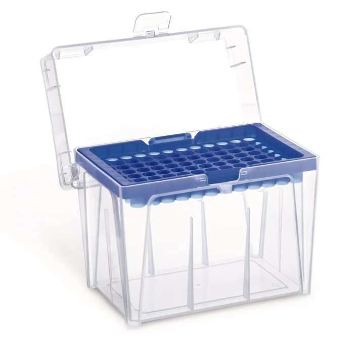 Cutie cu vârfuri de pipetă Sapphire, Pentru vârfuri de pipetă de 1000-1250 µl, 10 bucăți — Carl Roth, cod 1N1P.1