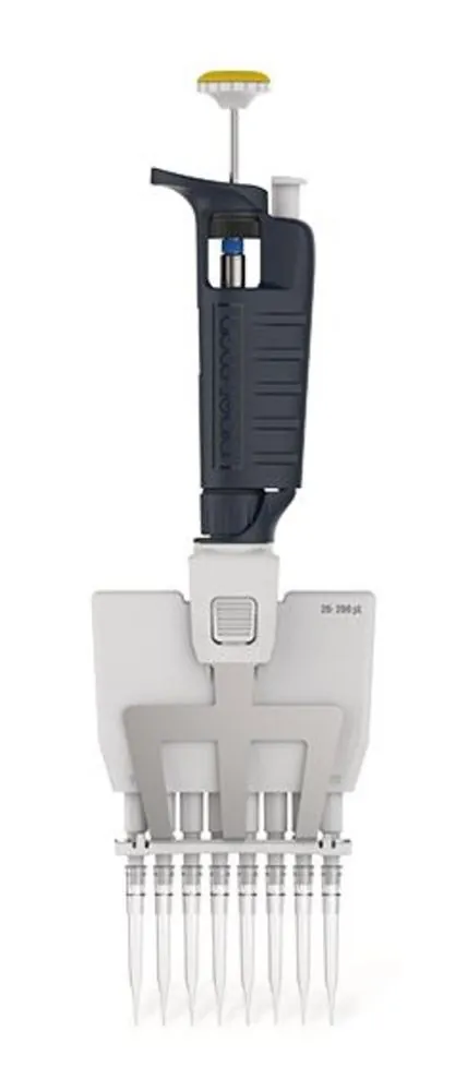 Pipetă multicanal de microlitri, Pipetman®, 8 canale, 20-200 µl, 1 bucată — Carl Roth, cod 1N33.1