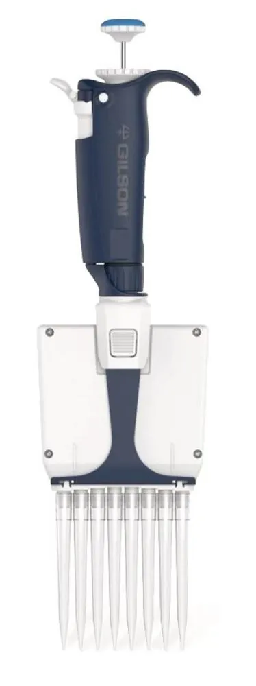 Pipetă multicanal de microlitri, Pipetman® L 8 canale, 100-1200 µl, 1 bucată — Carl Roth, cod 1NCL.1