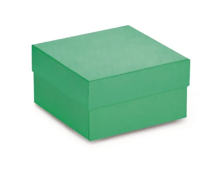 Cutii criogenice din carton ROTILABO®, verzi, hidrofuge, L 133 x W 133 x H 50 mm — Carl Roth, cod 1NXA.1