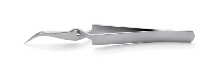 ROTILABO® pensetă de precizie, Îndoită SA tip 7X L 115 mm, SS 0.22 mm, 1 bucată — Carl Roth, cod 1P32.1