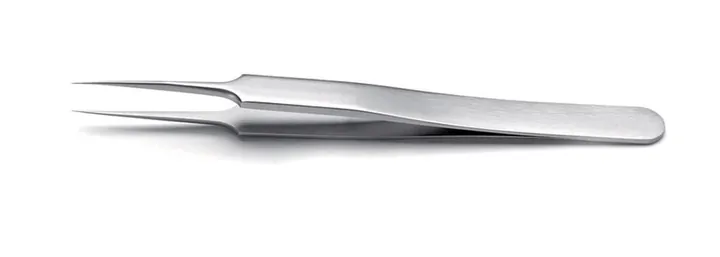 ROTILABO® pensetă de precizie, Dreaptă S tip 5, L 110 mm, SS 0.07 mm, 1 bucată — Carl Roth, cod 1P36.1