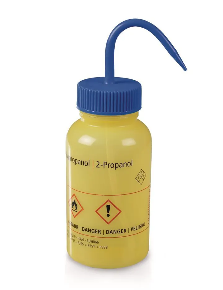 Flacon de spălare, cu gât larg, LDPE, izopropanol, 500 ml, 1 bucată — Carl Roth, cod 1P6T.1