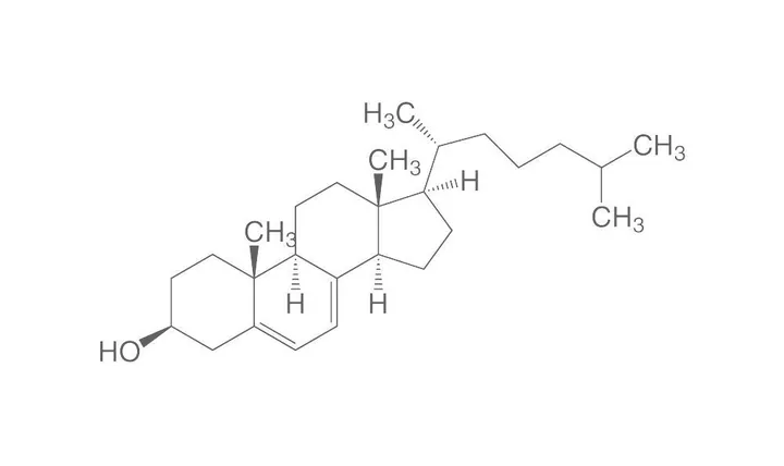7-Dehidrocolesterol, min. 95 %, pentru biochimie, 10 g, sticlă — Carl Roth, cod 1T97.2