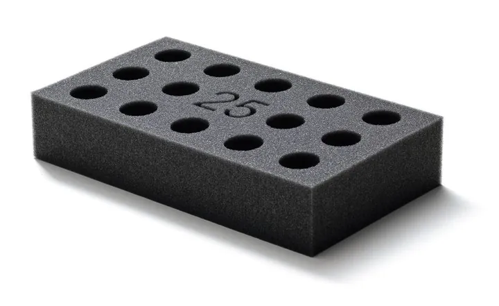 Atașament pentru eprubete, pentru 14 eprubete Ø 25 mm, 1 bucată(ți) — Carl Roth, cod 1Y33.1