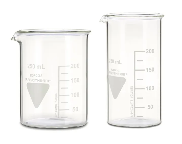 Pahar Berzelius RASOTHERM, scurt, 3000 ml, 1 bucată(ți) — Carl Roth, cod 1Y97.1