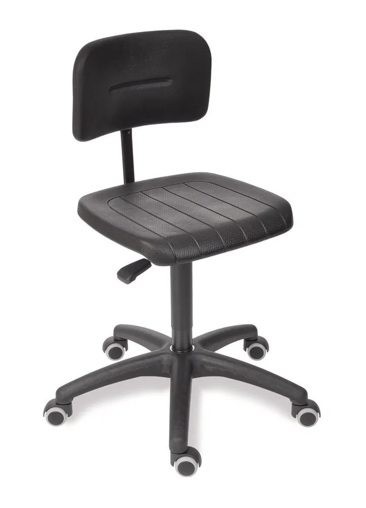 Scaun de birou model Eco, spumă PU, role, 1 bucată — Carl Roth, cod 1YCN.1