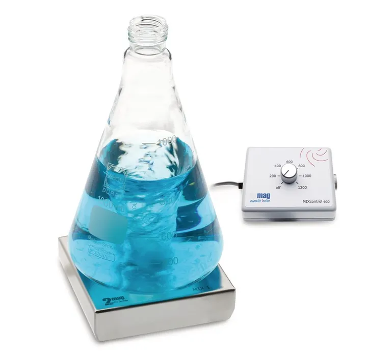 Agitator magnetic MIXdrive 1 eco Basic, 120-1200/min, 3 l, 120x120x35 mm, — Carl Roth, cod 1YLK.1