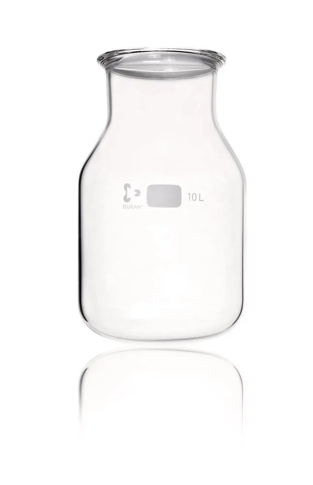 Fiolă de reacție cu flanșă plată, DURAN®,, cu canelură, 10.000 ml, 1 buc. — Carl Roth, cod 1YXA.1
