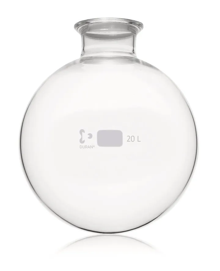 Balon cu fund rotund FF, DURAN®, DN100,, cu canelură, 20.000 ml, 1 buc. — Carl Roth, cod 1YXL.1