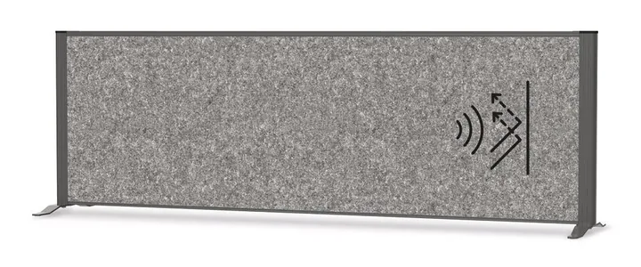 Separator birou 1600 x 350 x 527.5 mm, cu picioare reglabile, 1 bucată(ți) — Carl Roth, cod 1XTW.1
