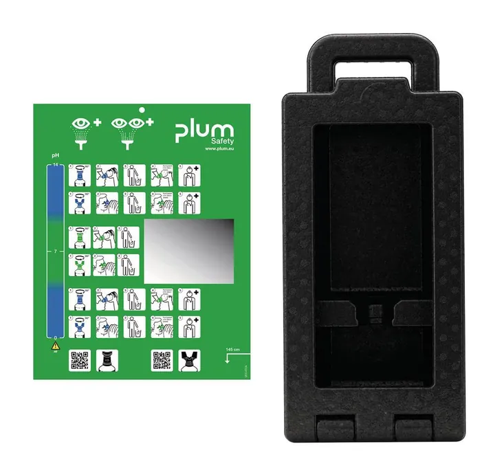 Plum iBox 1 fără conținut, poate conține 1 flacon pentru spălarea ochilor, 1 bucată — Carl Roth, cod 203H.1