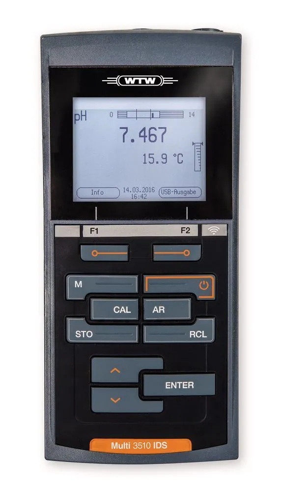 Aparat de măsură portabil Combi, MultiLine Multi 3510 IDS basic, 1 bucată — Carl Roth, cod 206K.1