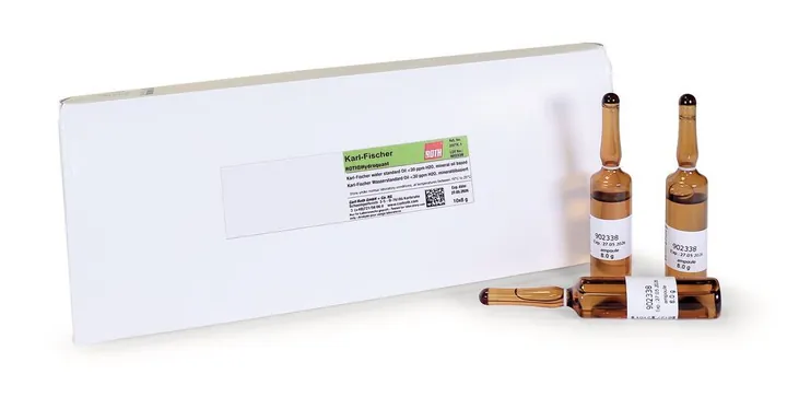 Standard de apă Karl Fischer ROTI®Hydroquant, Ulei <30ppm H2O în ulei mineral — Carl Roth, cod 207K.1