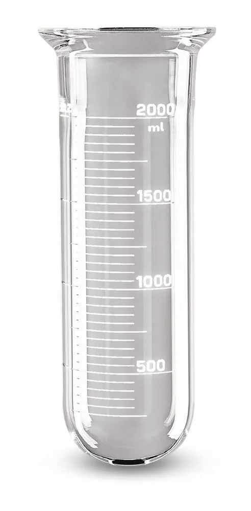 Vas de reacție, cil., grad. fund rotund, DN100, 0.25 l, 1 bucată — Carl Roth, cod 212T.1