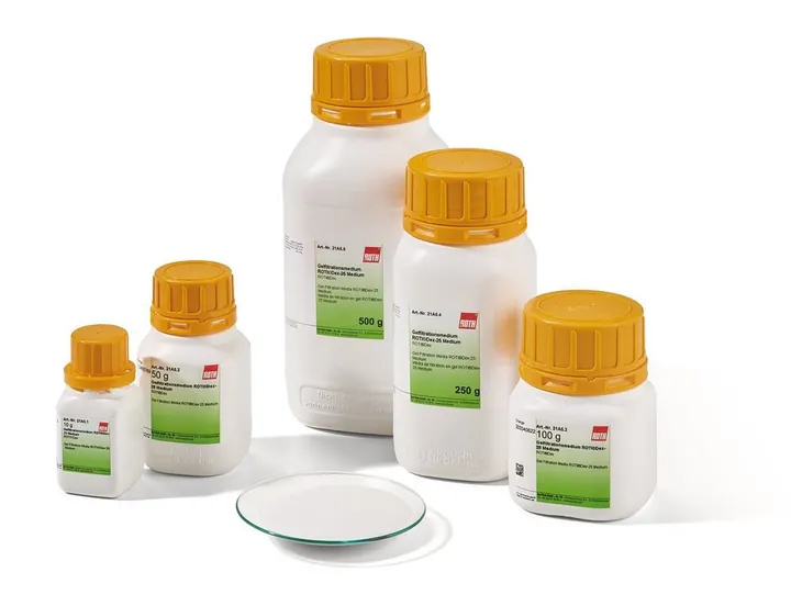 Medii de filtrare pe gel, ROTI®Dex-25 Medium, 10 g, plastic — Carl Roth, cod 21A5.1