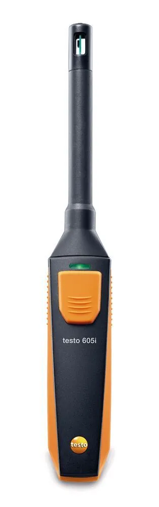 Termohigrometru testo 605i, -20 până la +60 °C, 0 până la 100% UR, 1 unit(s) — Carl Roth, cod 21AT.1