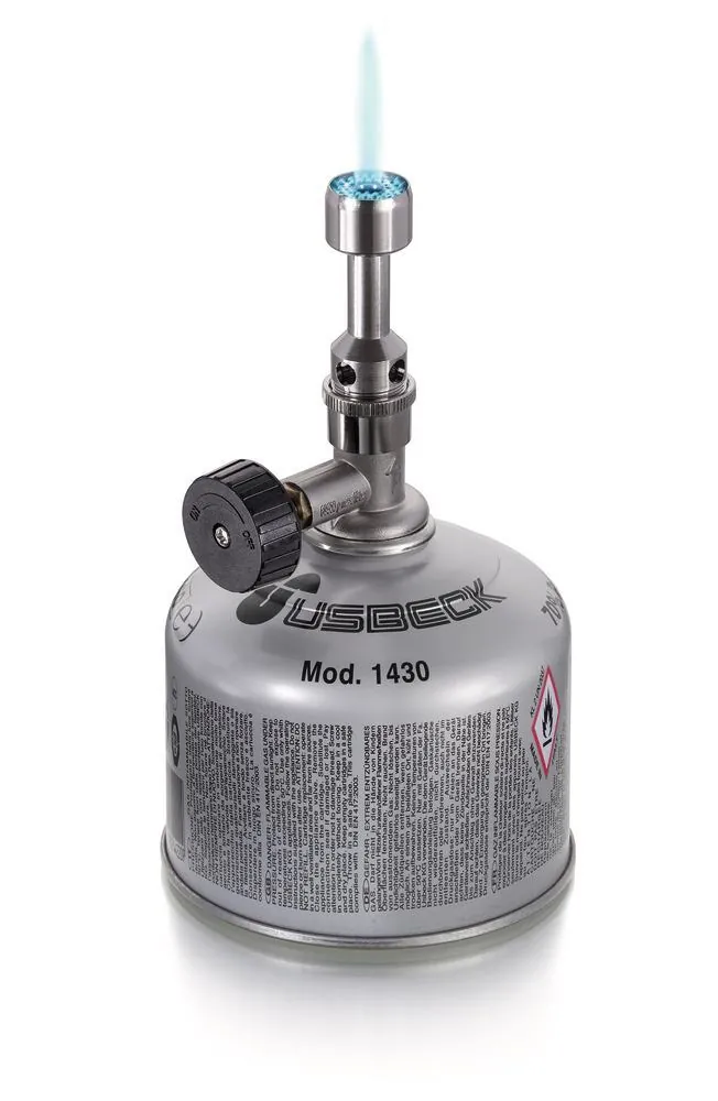 Bec Bunsen pentru cartușe model 1422, H 85mm — Carl Roth, cod 21LK.1