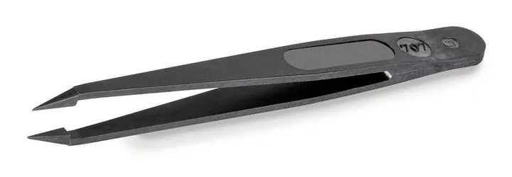ROTILABO® pensetă din plastic, Vârf drept fin, 50 bucăți — Carl Roth, cod 22A2.1