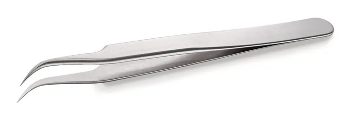 ROTILABO® pensetă de precizie, Curată SA tip 7, L 120 mm, SS 0.09 mm, 1 bucată — Carl Roth, cod 22A4.1