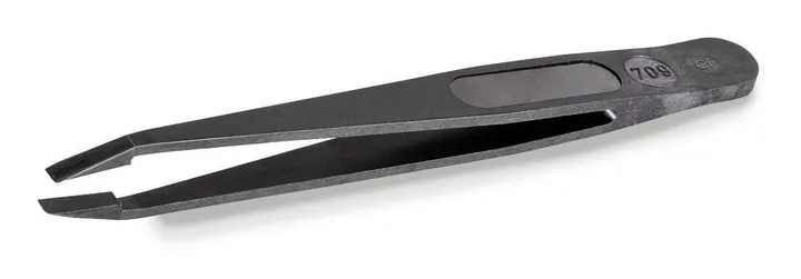 ROTILABO® pensetă din plastic, Vârf drept plat, 3.5 mm, 50 bucăți — Carl Roth, cod 22AA.1