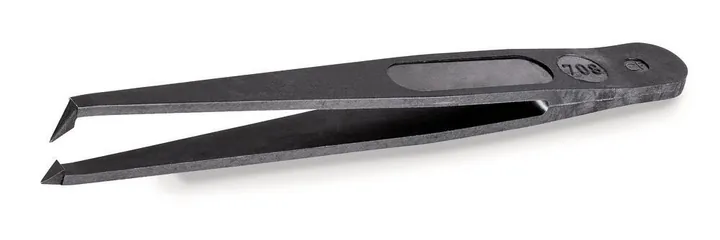 ROTILABO® pensetă din plastic, Vârf unghiular foarte fin, 50 bucăți — Carl Roth, cod 22AH.1