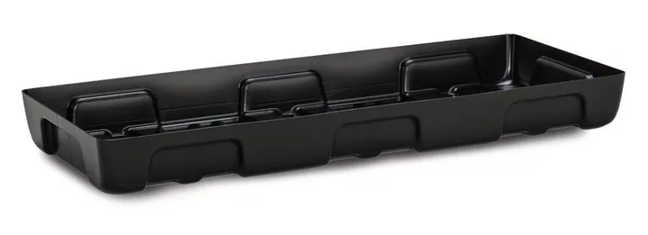 Tavă de colectare pentru butoaie mici, PE, 100x40 cm, capacitate de reținere 21 l — Carl Roth, cod 23A3.1