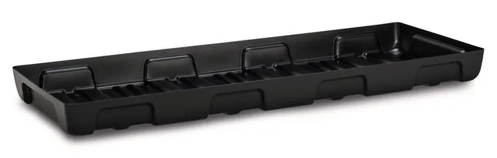 Tavă de colectare pentru butoaie mici, PE, 130x50 cm, capacitate de reținere 36 l — Carl Roth, cod 23A9.1