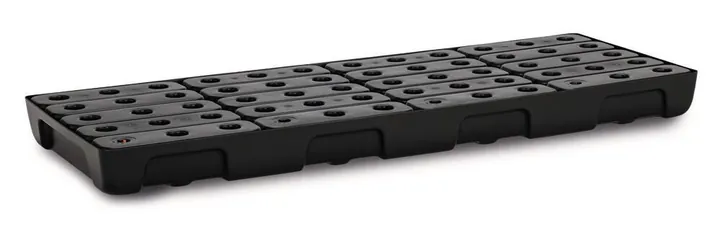 Tavă de colectare pentru butoaie mici, PE, 130x50 cm, capacitate de reținere 36 l cu grătar — Carl Roth, cod 23AA.1