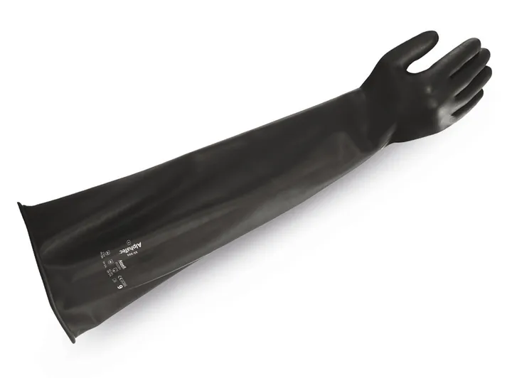 Mănuși pentru cameră cu mănuși AlphaTec® 55-301, neopren, port 180mm, grosime 0.51mm, măr. 9 — Carl Roth, cod 23H7.1