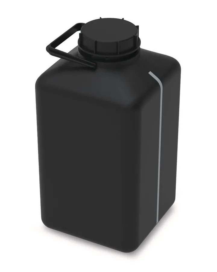 Canistre de eliminare b.safe S90, HEPE, negru, conductiv electric, 10 l, 1 bucată — Carl Roth, cod 23N1.1