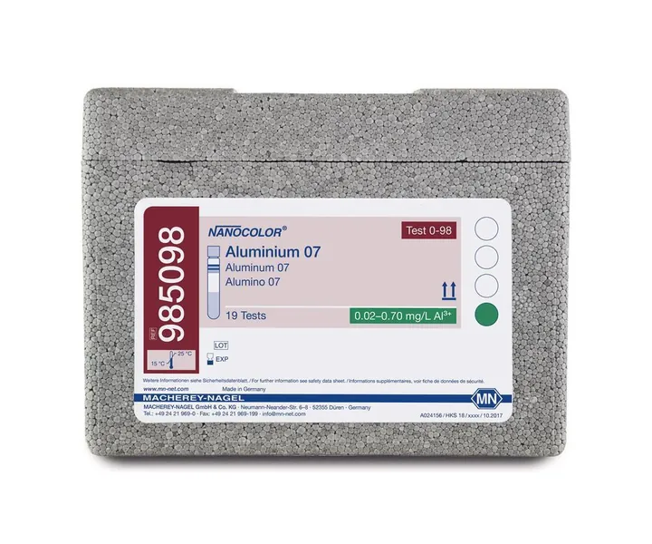 Test cu cuvetă rotundă NANOCOLOR®, Aluminiu 07, 1 bucată — Carl Roth, cod 23P0.1