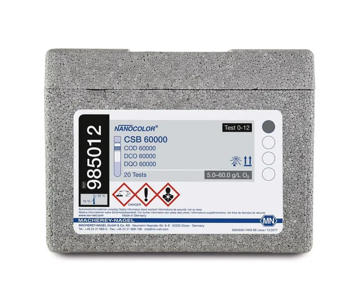 Test cu cuvetă rotundă NANOCOLOR®, CCO 60.000, 1 bucată — Carl Roth, cod 23P8.1