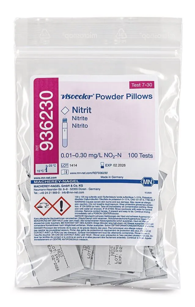VISOCOLOR Powder Pillows, Azotit, 1 bucată — Carl Roth, cod 24X4.1