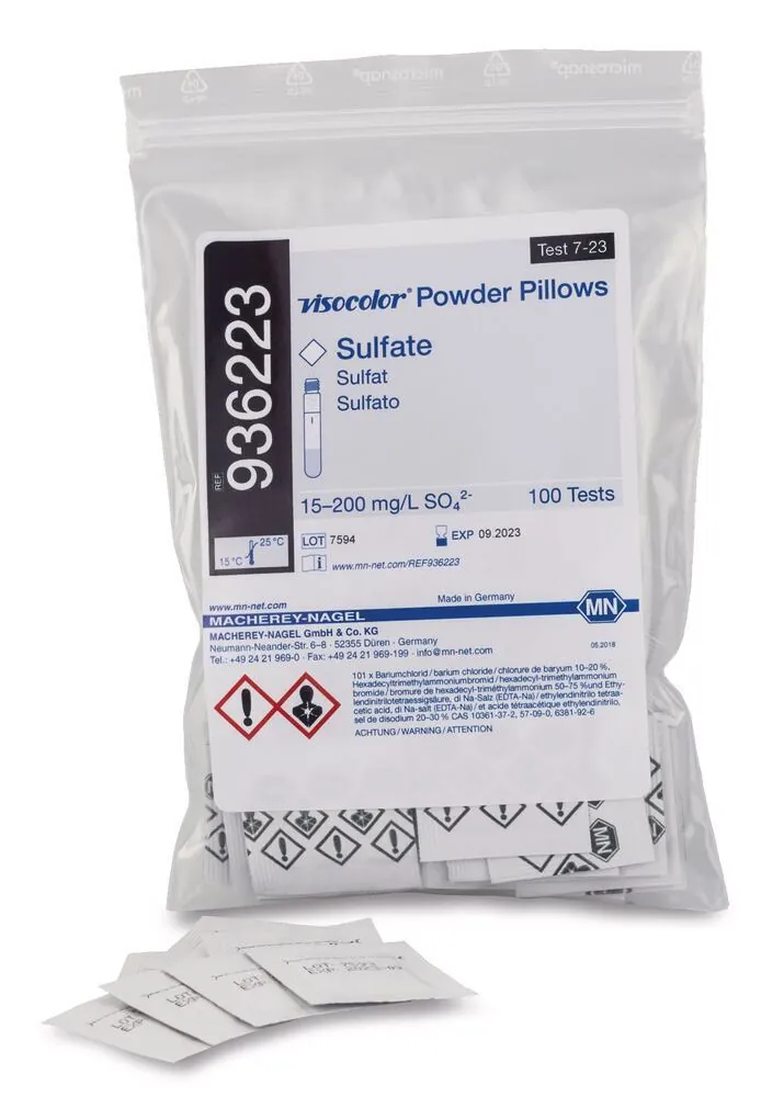 VISOCOLOR Powder Pillows, Sulfat, 1 bucată — Carl Roth, cod 24X7.1