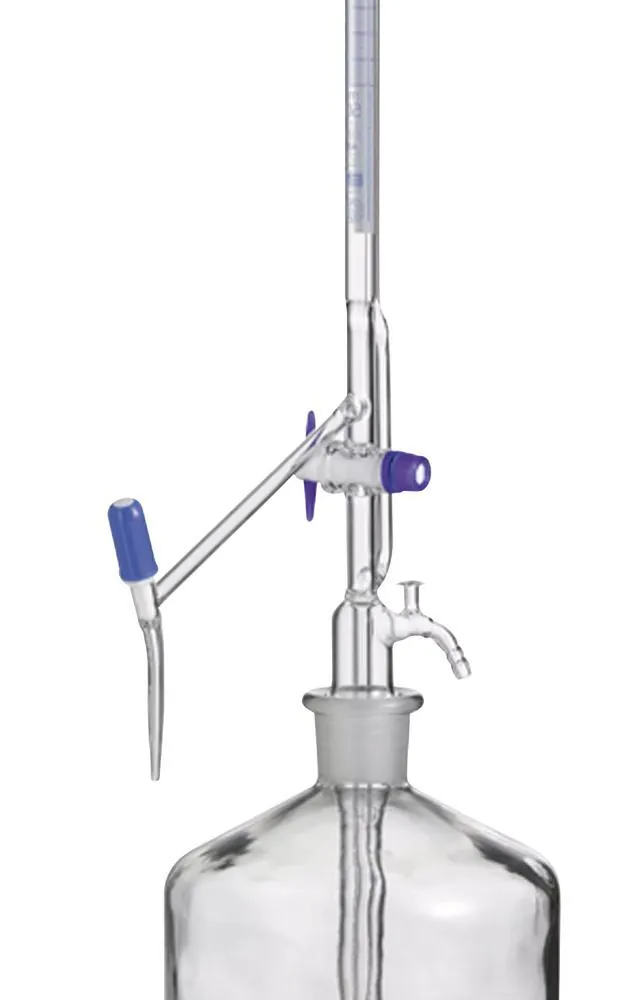 Aparat de titrare Pellet, Clasa AS, Robinet lateral cu ax PTFE, sticlă clară 25ml — Carl Roth, cod 25YC.1