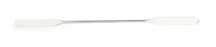 Spatulă micro-dublă, oțel inoxidabil 18/10, lățime 3 mm, lungime 130 mm, 1 bucată — Carl Roth, cod 2865.1